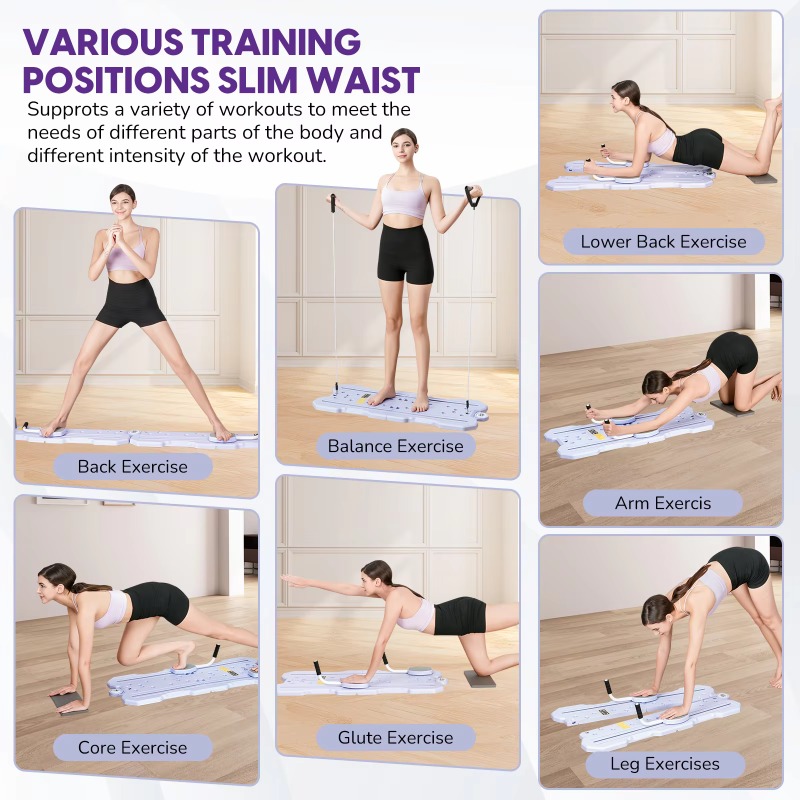 5 in 1 Multifunctional Foldabl - Pilates Yoga Wheel review and price