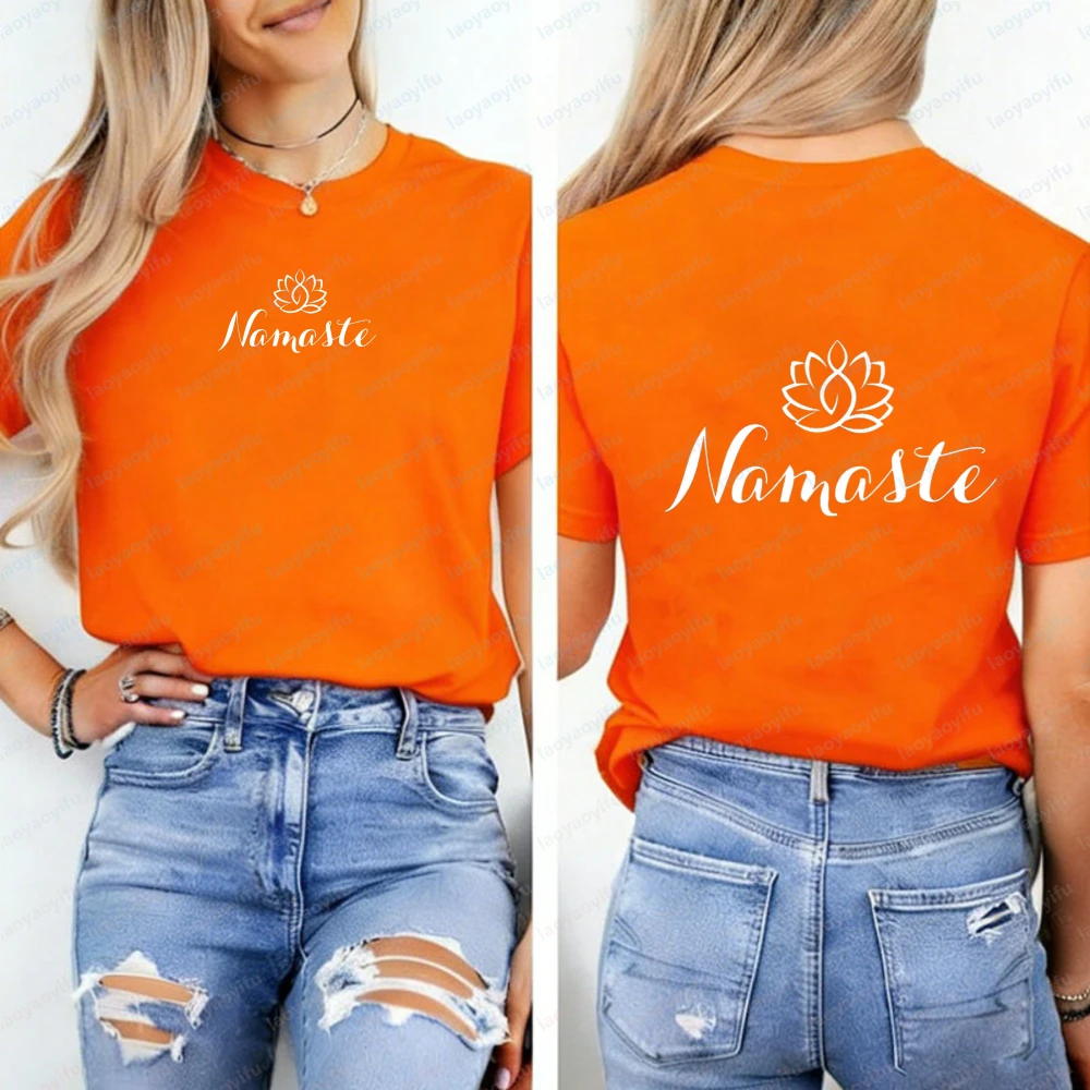 Namaste T Shirt Trending Yoga  - Yoga Pilates Girl review and price