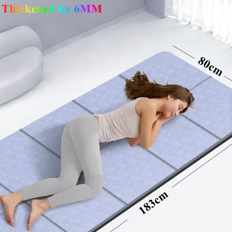 183x80x0.6cmFoldable Yoga Mat  - Pilates Yoga Mat Workout review and price