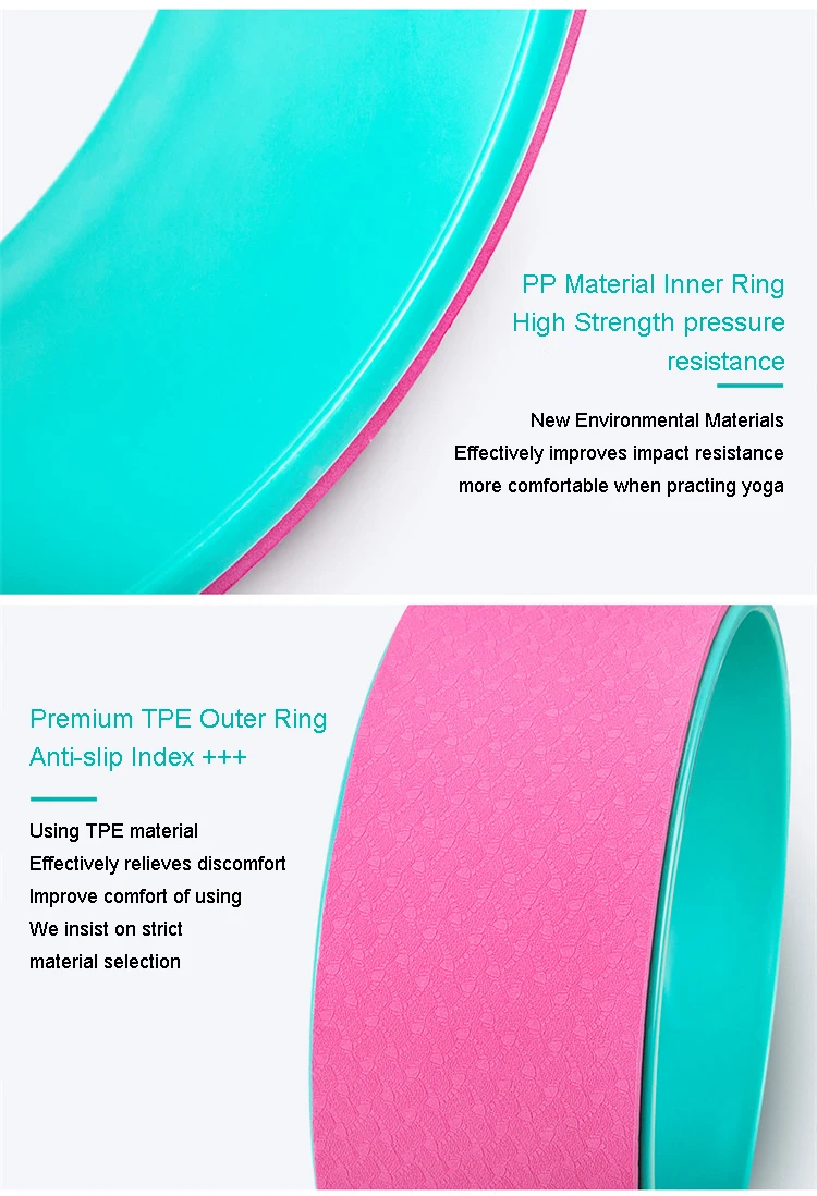 2026 Customized LOGO Hot Sale  - Pilates Yoga Wheel review and price