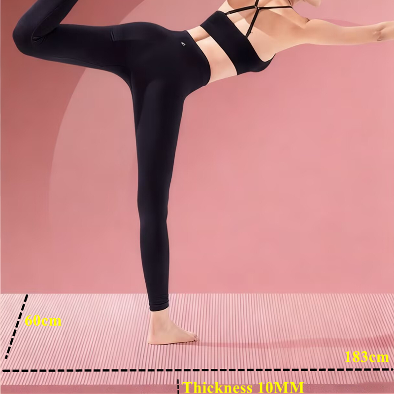 Training 183x60cm  Non-slip Tr - Pilates Yoga Mat Workout review and price