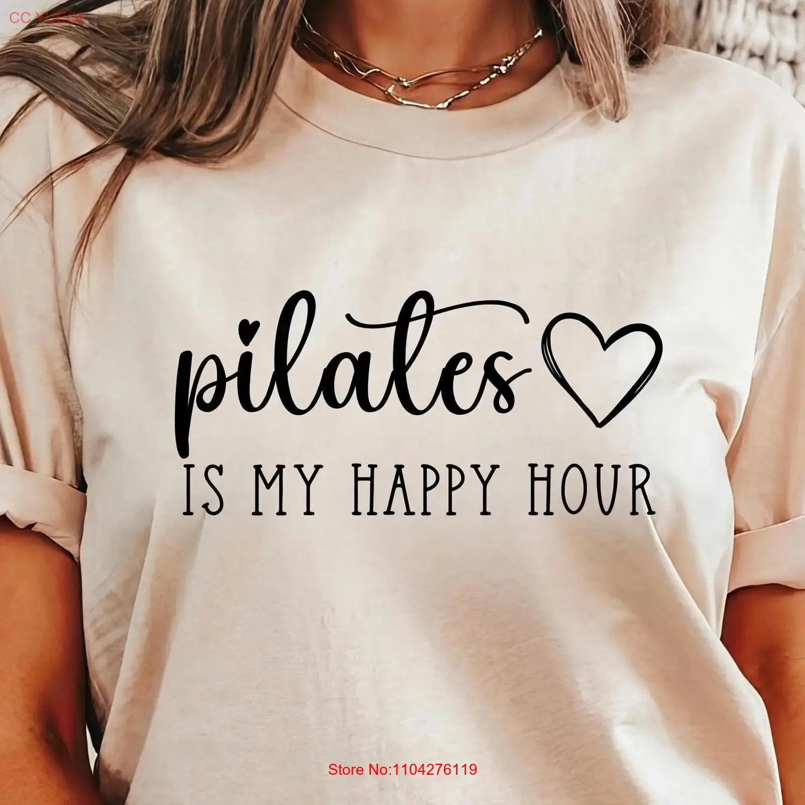 Pilates is my Happy Hour T Shi - Pilates Yoga Instructor review and price