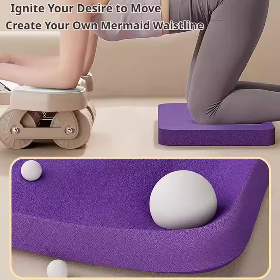 1pc Non‑Slip Foam Balance Pad, - Pilates Yoga Mat Workout review and price