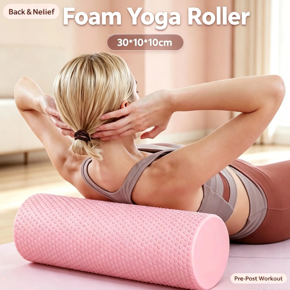 EVA Foam Yoga Roller 30cm Port - Pilates Yoga Wheel review and price