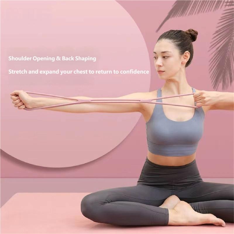 High Elastic 8 Figure Exercise - Pilates Yoga Home Workout review and price