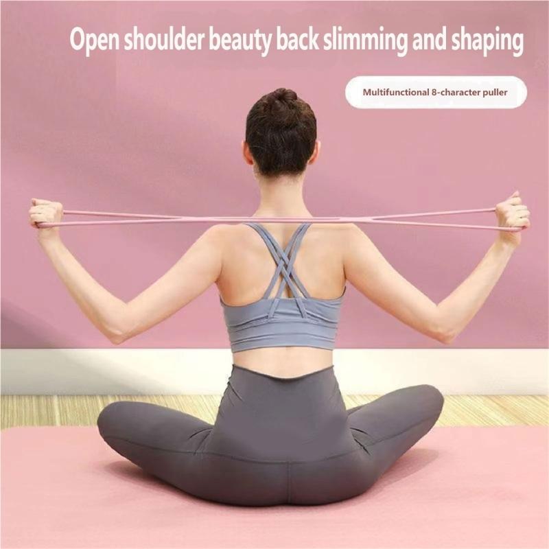 High Elastic 8 Figure Exercise - Pilates Yoga Home Workout review and price