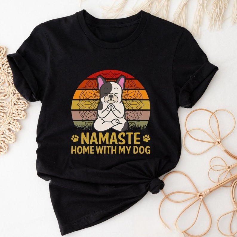 Cute Cartoons Dog Namaste Shir - Pilates Yoga Instructor review and price
