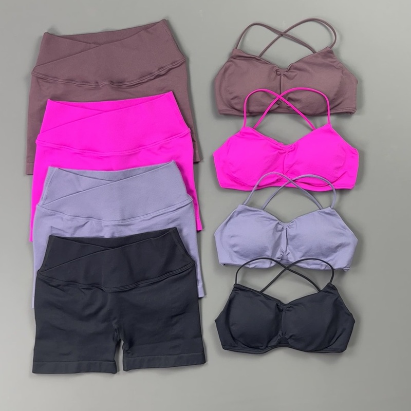 2 Pieces Sports Set Women Thin - Pilates Yoga Top review and price