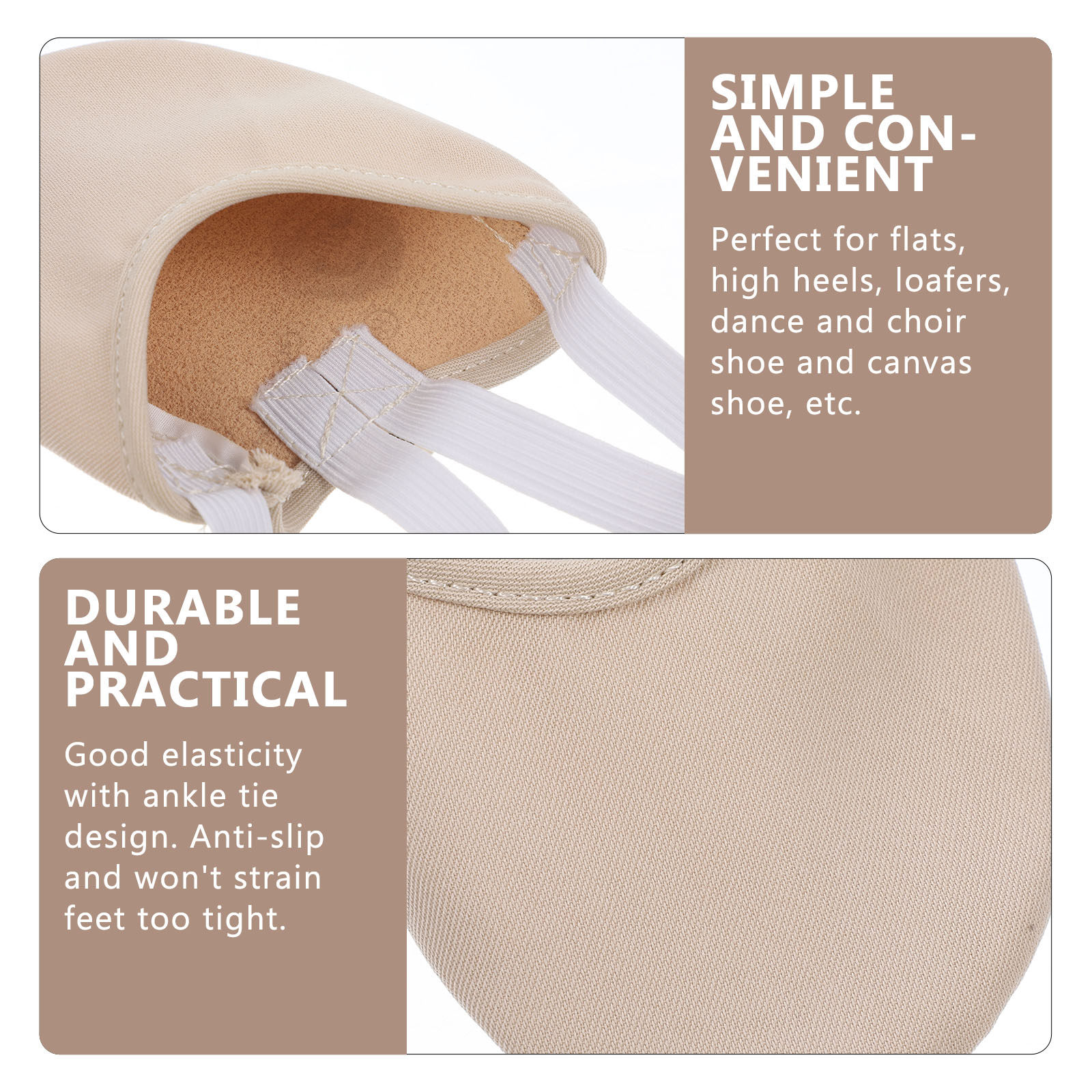 1Pcs Ballet Dancing Socks Skin - Yoga Pilates Girl review and price