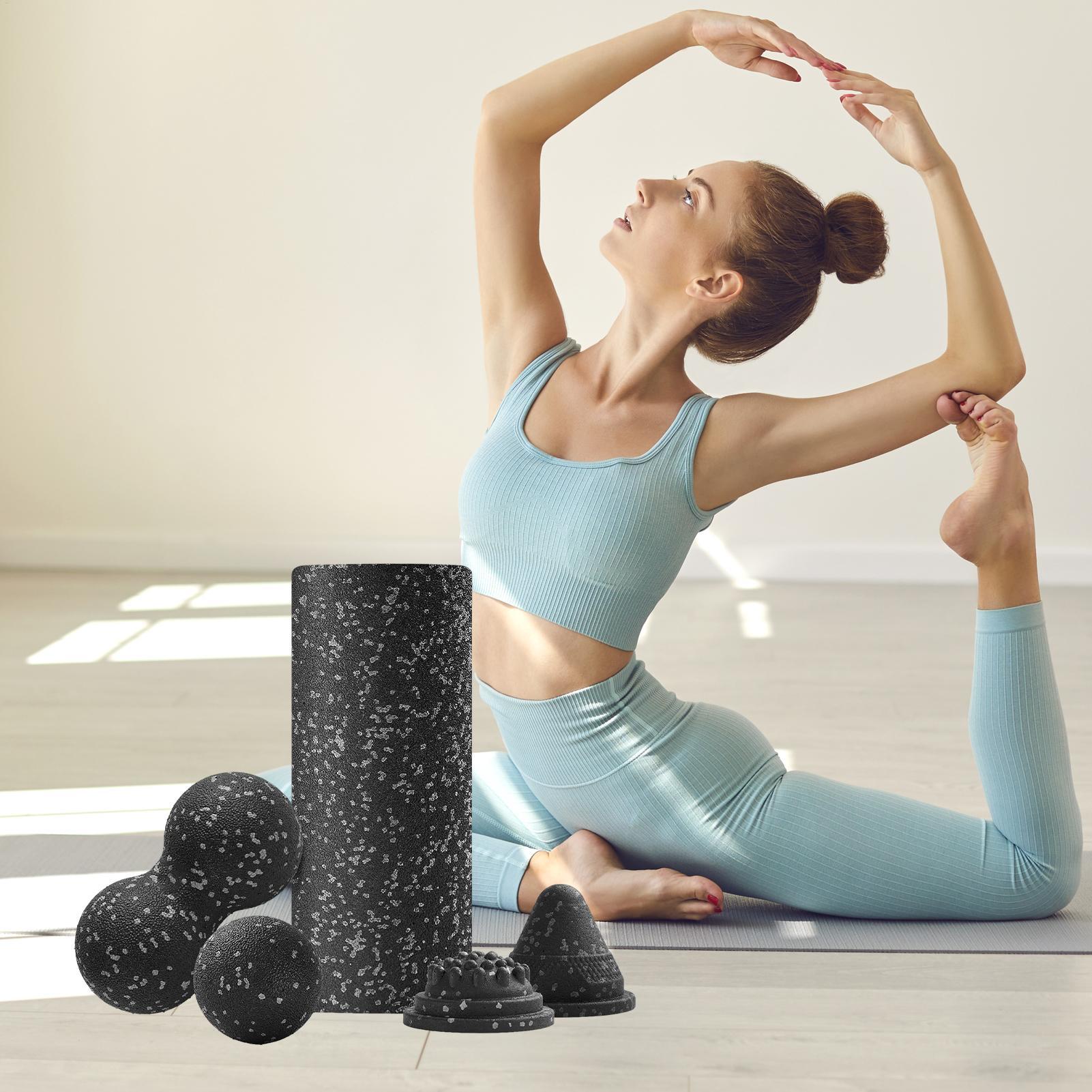 Yoga Roller Exercise Foam Roll - Pilates Yoga Wheel review and price