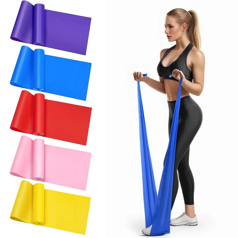 Elastic Yoga Fitness Bands Yog - Pilates Yoga Home Workout review and price